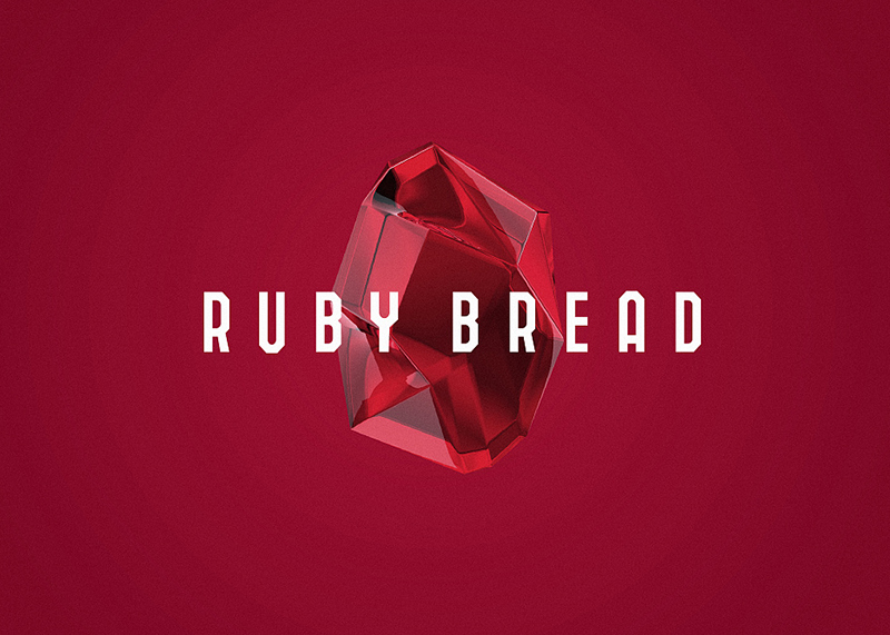 RUBY BREAD 面包烘焙標(biāo)志設(shè)計(jì)&品牌視覺(jué)形象設(shè)計(jì)