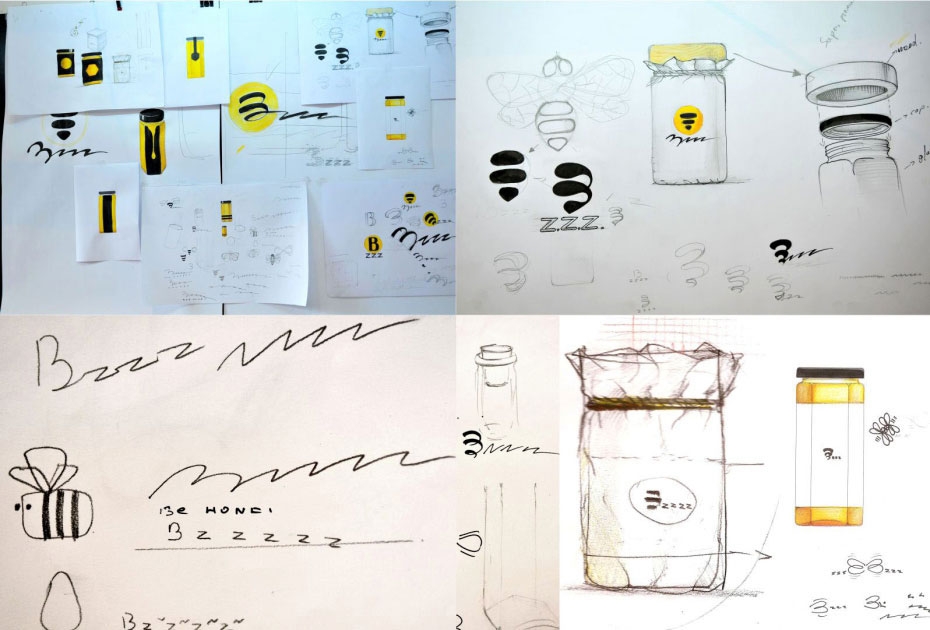 Bzzz蜂蜜品牌包裝設(shè)計